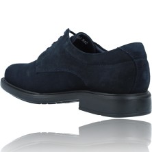 Calzados Vesga Zapatos con Cordones de Piel para Hombre de Callaghan Adaptaction Cedron 89403 color serraje azul foto 6