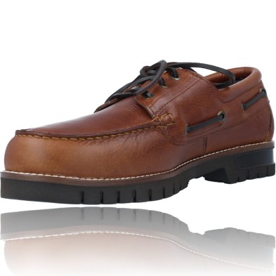 Calzados Vesga Zapatos Casual Náuticos de Piel Water Adapt para Hombres de Callaghan Freeport 50100 color cuero foto 1