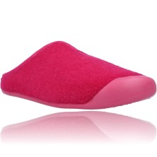 Calzados Vesga Zapatillas de Casa Pantuflas Destalonadas para Mujer de Nordikas 1320 Nix Sra Artik color fucsia foto 2