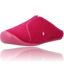 Calzados Vesga Zapatillas de Casa Pantuflas Destalonadas para Mujer de Nordikas 1320 Nix Sra Artik color fucsia foto 4