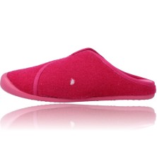 Calzados Vesga Zapatillas de Casa Pantuflas Destalonadas para Mujer de Nordikas 1320 Nix Sra Artik color fucsia foto 5