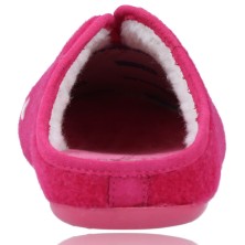 Calzados Vesga Zapatillas de Casa Pantuflas Destalonadas para Mujer de Nordikas 1320 Nix Sra Artik color fucsia foto 7