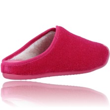 Calzados Vesga Zapatillas de Casa Pantuflas Destalonadas para Mujer de Nordikas 1320 Nix Sra Artik color fucsia foto 8