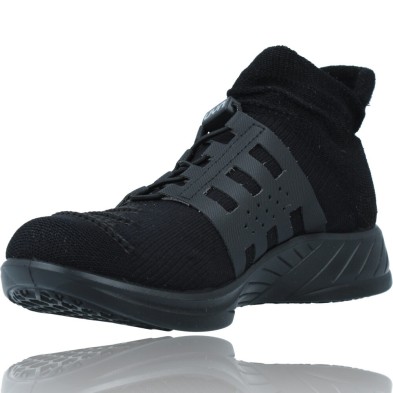 Calzados Vesga Zapatillas Deportivas Casual Water Resistant para Hombres de UYN X-CROSS TUNE color arena y azul foto 1