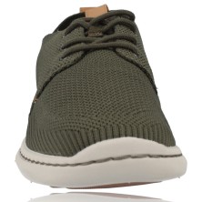 Calzados Vesga Zapatos Casual para Hombres de Clarks Step Urban Mix color verde foto 3