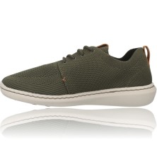 Calzados Vesga Zapatos Casual para Hombres de Clarks Step Urban Mix color verde foto 5