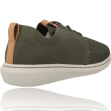 Calzados Vesga Zapatos Casual para Hombres de Clarks Step Urban Mix color verde foto 8