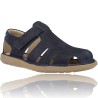 Callaghan Leather Sandals for Men 92311 Leban