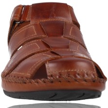 Calzados Vesga Sandalias Cangrejeras Casual Hombre de Pikolinos Tarifa 06J-5433 color cuero foto 3