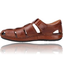 Calzados Vesga Sandalias Cangrejeras Casual Hombre de Pikolinos Tarifa 06J-5433 color cuero foto 5