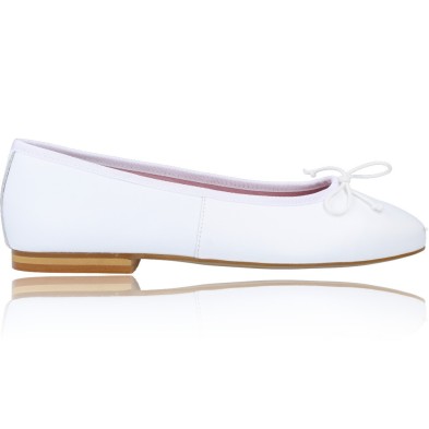Calzados Vesga Zapatos Bailarinas para Mujer de Callaghan 25000 Nora-H color blanco foto 1