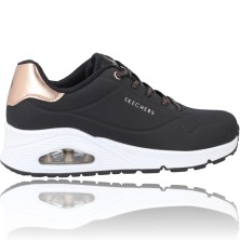 Calzados Vesga Zapatillas Deportivas Casual para Mujer de Skechers 155196 Uno - Shimmer Away color negro foto 9