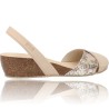 Menorcan Wedge Sandals for Women by Ria Bio Singapore Snake 33201-2