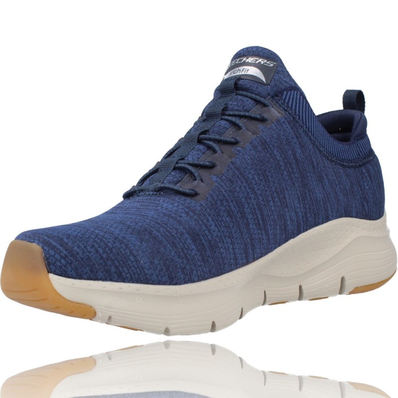 skechers hombre memory foam dual lite