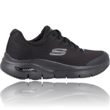 Calzados Vesga Zapatillas deportivas Casual para Hombre de Skechers 232040 Arch Fit negro foto 9