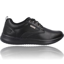 Zapatos Waterproof Hombres Skechers 65693 Delson Antigo BBK