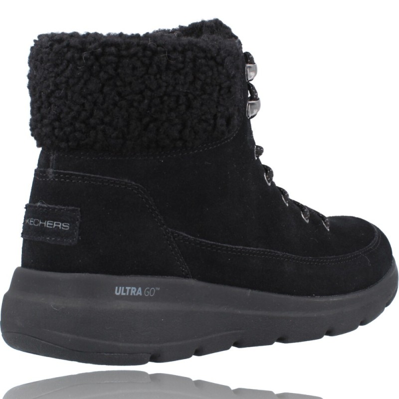 Skechers Glacial Ultra 16677 Women's Lace-up Ankle Boots Calzados