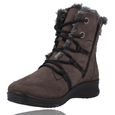 Calzados Vesga Botas Mujer Cordones Gore-Tex GTX de Ara Shoes 12-48554 München-St gris foto 1