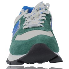 Calzados Vesga Deportivas Hombre Piel de New Balance ML574DVG Verde foto 3