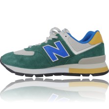 Calzados Vesga Deportivas Hombre Piel de New Balance ML574DVG Verde foto 5