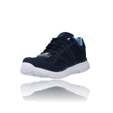 Calzados Vesga Zapatillas Deportivas para Hombre de Skechers Burns Agoura 52635 marino foto 4