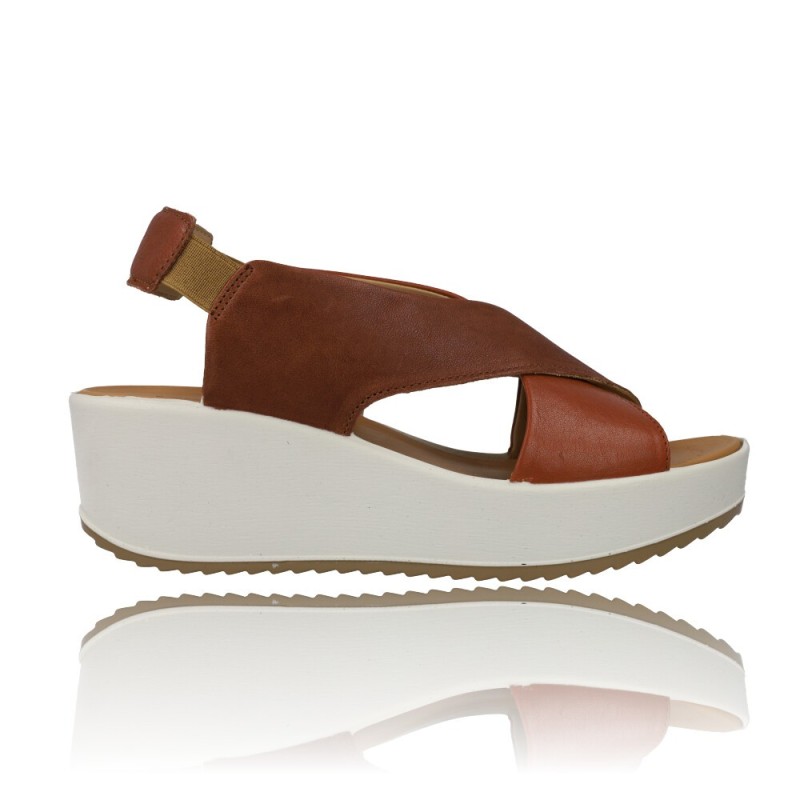 Sandalias con cu a y Plataforma para Mujer de Igi Co 36672