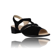 Calzados Vesga Sandalias con Tacón para Mujer de Ara Shoes Lugano-S 12-35730 color negro foto 2