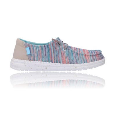 Calzados Vesga Zapatillas Deportivas para Mujer de Hey Dude Wendy Sox 40078 color azules foto 1