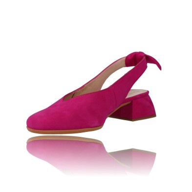 Calzados Vesga Zapatos Bailarinas Sin Talón para Mujer de Wonders D-9821 Audrey color fucsia foto 1