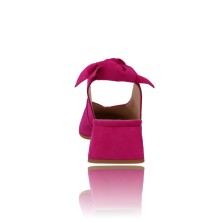 Calzados Vesga Zapatos Bailarinas Sin Talón para Mujer de Wonders D-9821 Audrey color fucsia foto 7