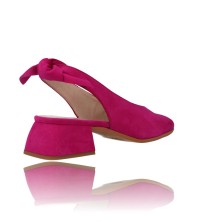 Calzados Vesga Zapatos Bailarinas Sin Talón para Mujer de Wonders D-9821 Audrey color fucsia foto 8