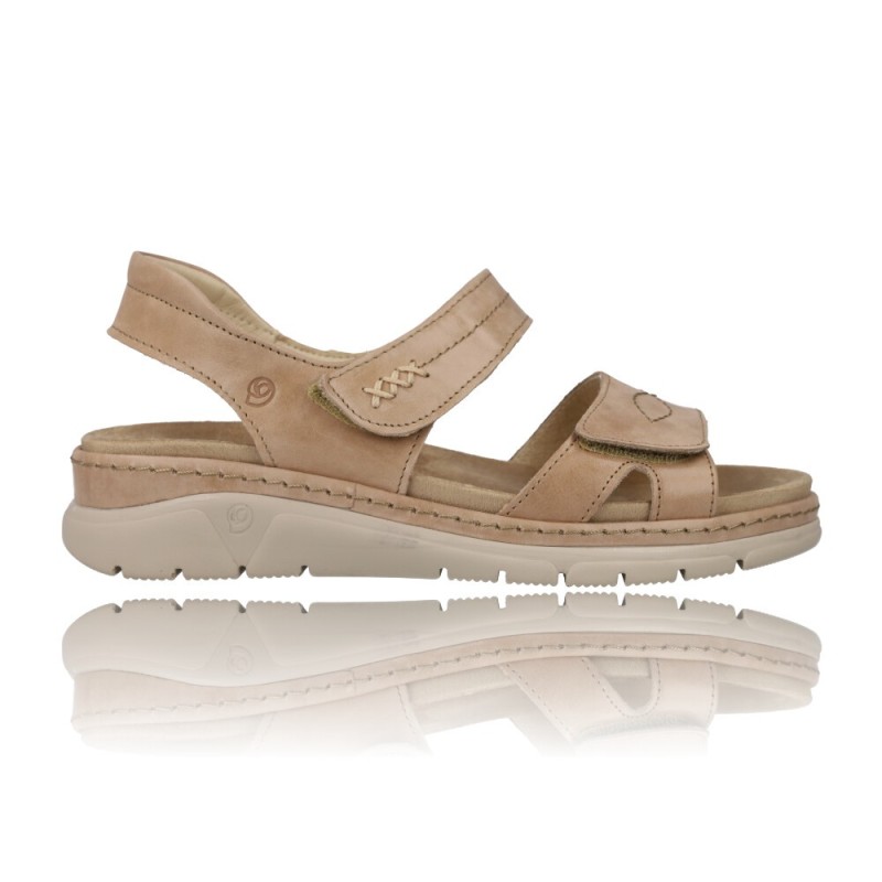 Sandalias Casual con Cu a para Mujer de Suave 3350