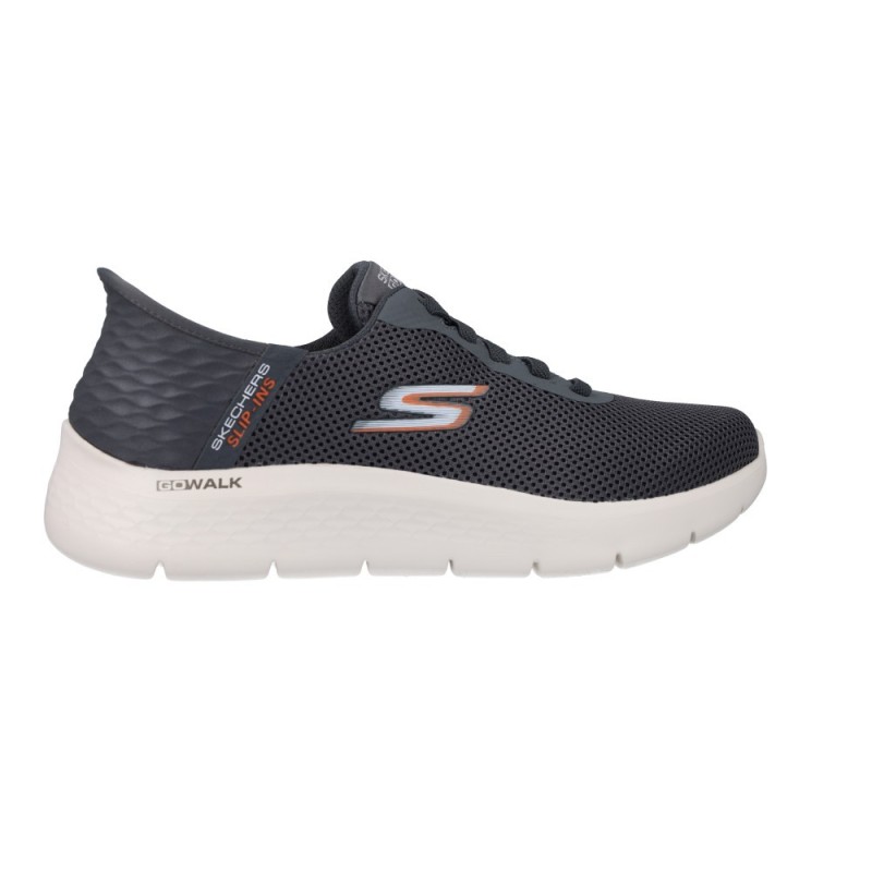 SKECHERS 216496 GO WALK FLEX SLIP IN Zapatillas Bajas Hombre Negro