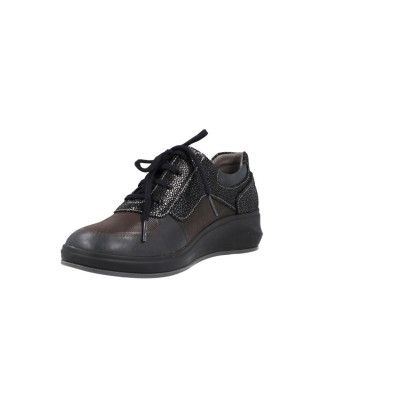 Calzados Vesga Zapatos Casual de Piel con Cordones para Mujeres de Suave 3414 marrones foto 1