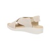 Sandalias Casual con Cuña de Piel para Mujer de Pepe Menargues 10503