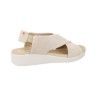 Sandalias Casual con Cuña de Piel para Mujer de Pepe Menargues 10503