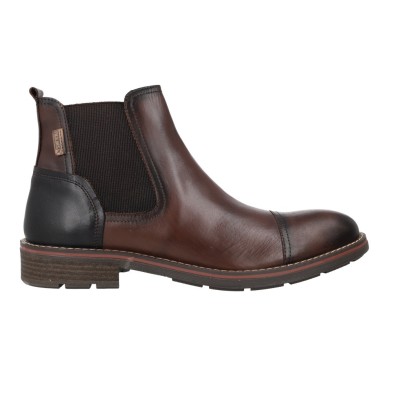 Botines Chelsea Hombre Pikolinos York M2M-8022C1 Marrón.