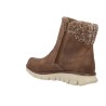 Sparkly Knit Zip Up Boot W/ Wtmf