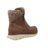 Sparkly Knit Zip Up Boot W/ Wtmf