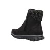 Sparkly Knit Zip Up Boot W/ Wtmf