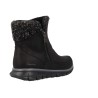 Sparkly Knit Zip Up Boot W/ Wtmf