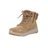 Waterproof Suede Lace Up Hiker Boot W/ Exposed Sherpa