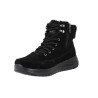 Waterproof Suede Lace Up Hiker Boot W/ Exposed Sherpa