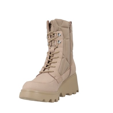 Botines Mujer Wonders Silver G-7004 color Taupe.