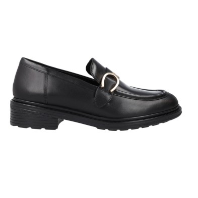 Zapatos Mocasines Mujer Geox Walk Pleasure D46TGC negro