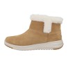 Waterproof Suede Chugga W/Exposed Faux Fur