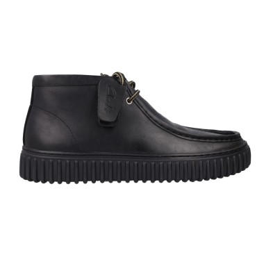 Clarks Botines Cordón Hombre Torhill Hi Negro