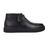 Torhill Hi Black Leather