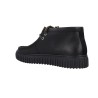 Torhill Hi Black Leather