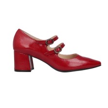 Patricia Miller Zapatos Tacón Mujer 6451 Charol Rojo